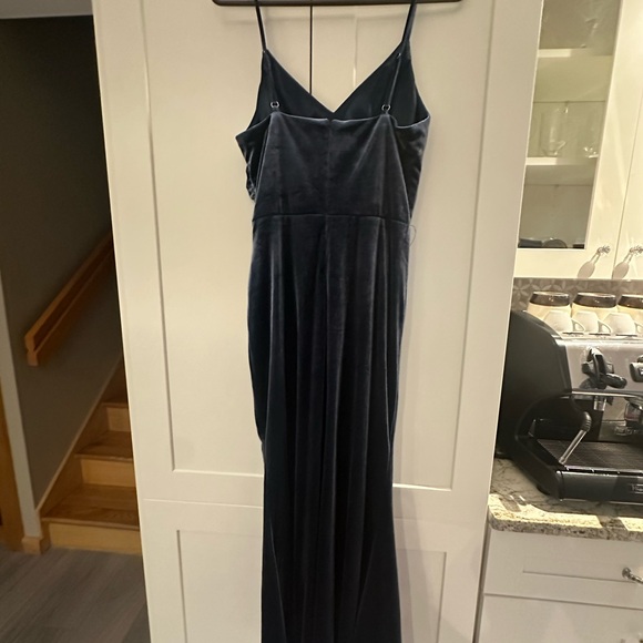 Revelry Rory Velvet Bridesmaid Dress - Picture 3 of 3